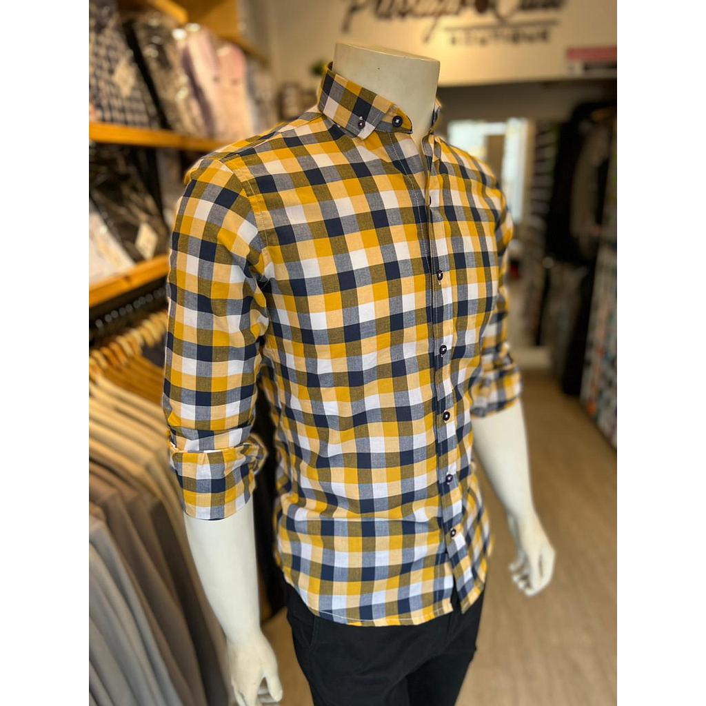 CAMISA LENADORA AMARILLA Prestigio.lase